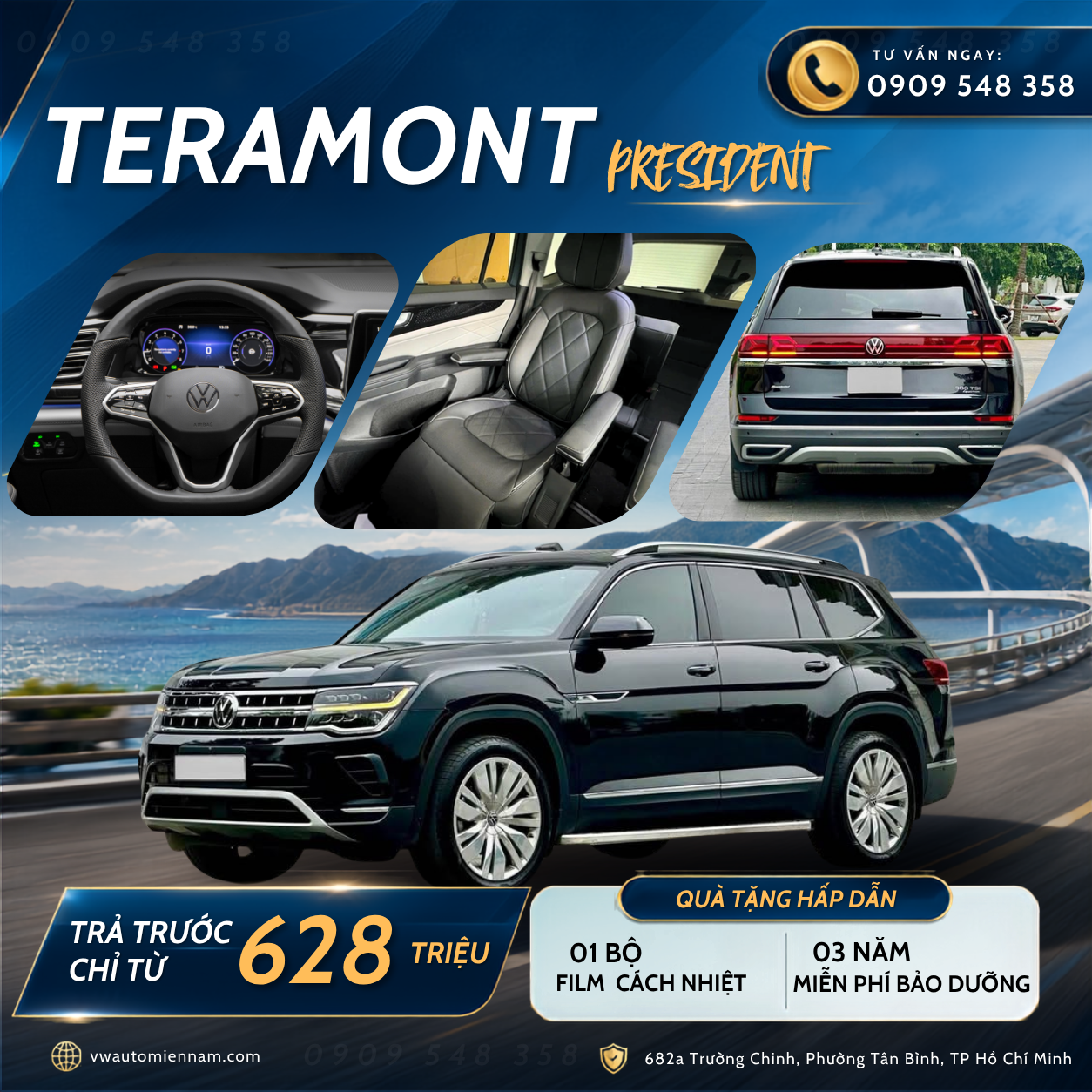 Giá Xe Teramont President Hiện tại