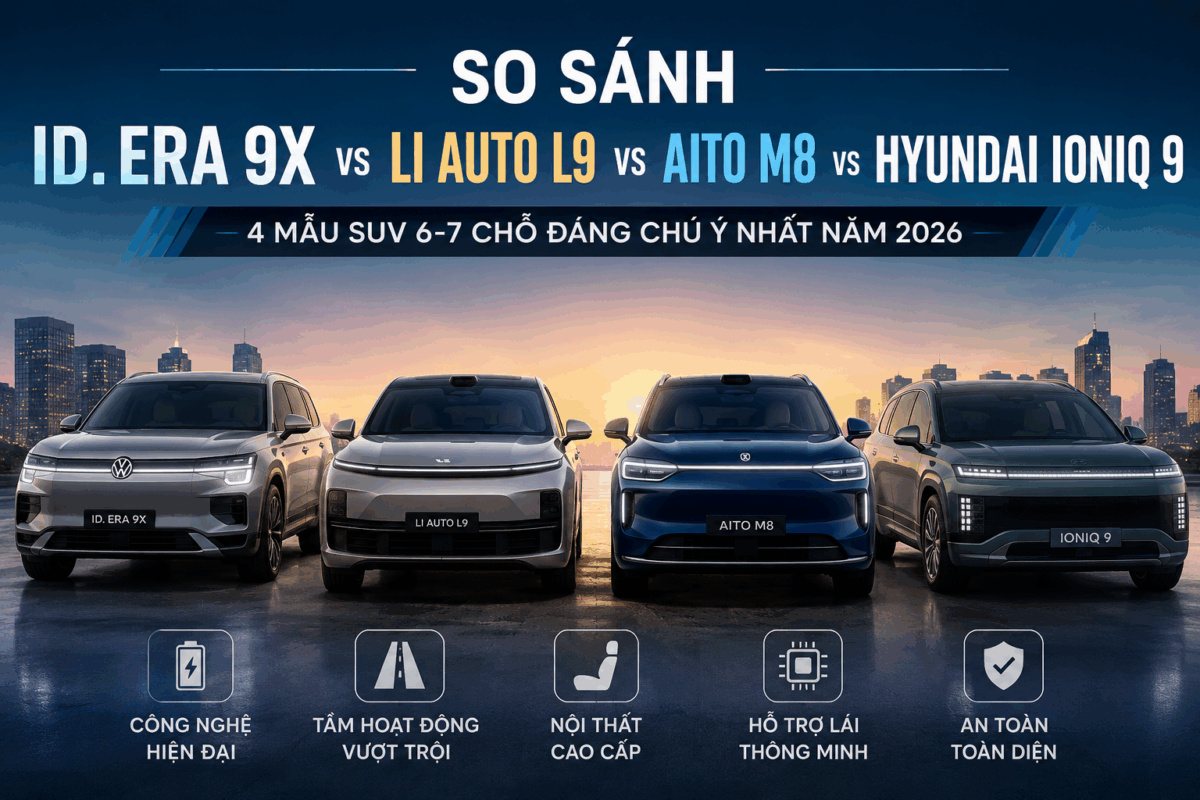 So sánh Volkswagen ID. ERA 9X